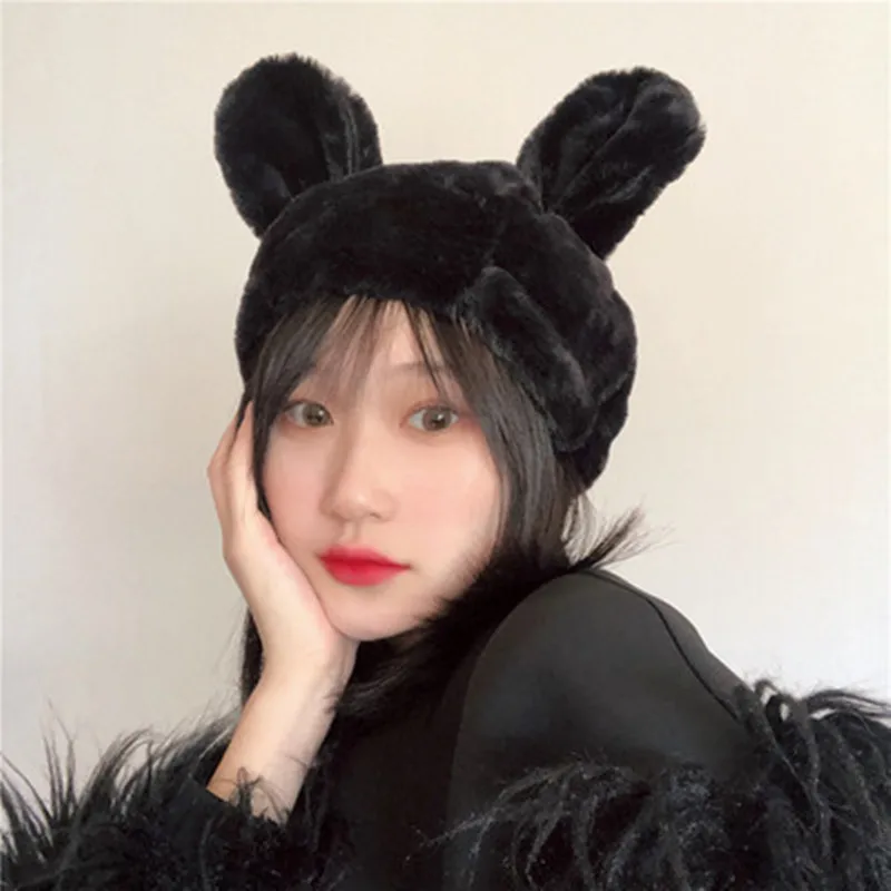 Rabbit Ear Cap Female Sweet Autumn Winter Winter Plush Korean Version Japanese Chic Cap
Rabbit Ear Cap Female Sweet Autumn Winter Winter Plush Korean Version Japanese Chic Cap