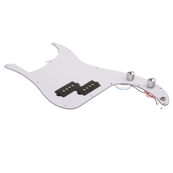SSS 3ply Bass Loaded Pickguard Bass Humbucker Set For Precision Bass 
SSS 3ply Bass Loaded Pickguard Bass Humbucker Set For Precision Bass