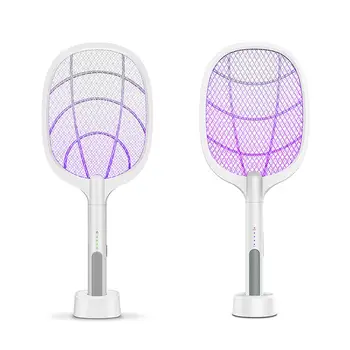 3000V Electric Bug Zappers With UV Lamp USB Rechargeable Fly Swatter Indoor Outdoor Summer Mosquito Bug Zapper Racket Dropship
3000V Electric Bug Zappers With UV Lamp USB Rechargeable Fly Swatter Indoor Outdoor Summer Mosquito Bug Zapper Racket Dropship