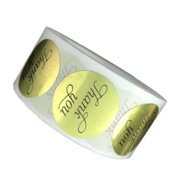 1 Rolls/500pcs Scrape Sticker Business Label Food Labels Self-Adhesive Thank You Sticker for Cookie Shop (Golden) 
1 Rolls/500pcs Scrape Sticker Business Label Food Labels Self-Adhesive Thank You Sticker for Cookie Shop (Golden)