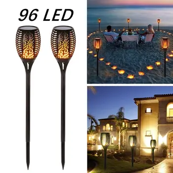LED Solar Flame Light Lamp Flickering Waterproof Garden Decoration Landscape Lawn Lamp Path Lighting Torch Outdoor Spotlight
LED Solar Flame Light Lamp Flickering Waterproof Garden Decoration Landscape Lawn Lamp Path Lighting Torch Outdoor Spotlight