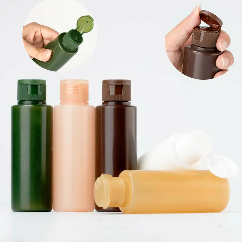 5 Pcs/pack 12ml 18ml 30ml 50ml 100ml Plastic Empty Travel Lotion Liquid Vials Sample Flip Cover Bottle Refillable 6colors
5 Pcs/pack 12ml 18ml 30ml 50ml 100ml Plastic Empty Travel Lotion Liquid Vials Sample Flip Cover Bottle Refillable 6colors