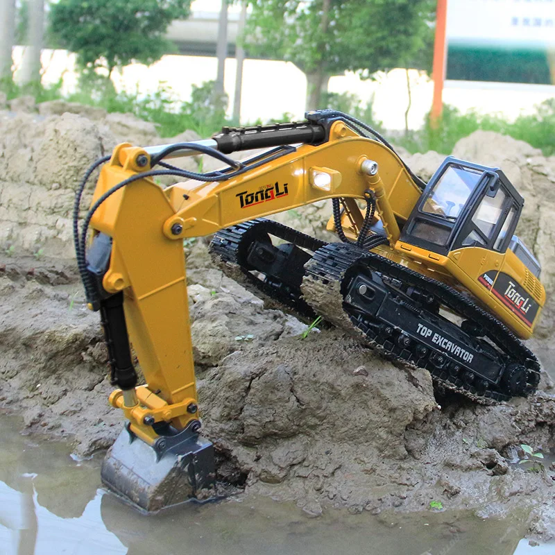23Channel Sinar Excavator Metal 1:16Remote Control Car RC Toy Simulation Smoke and Light Excavator Engineering Vehicle Model DHL
23Channel Sinar Excavator Metal 1:16Remote Control Car RC Toy Simulation Smoke and Light Excavator Engineering Vehicle Model DHL