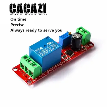 DC 12V Timer Delay Relay Shield Module NE555 Timer Switch Adjustable Controller Module 0 to 10 Second 0~10S Car Oscillator
DC 12V Timer Delay Relay Shield Module NE555 Timer Switch Adjustable Controller Module 0 to 10 Second 0~10S Car Oscillator
