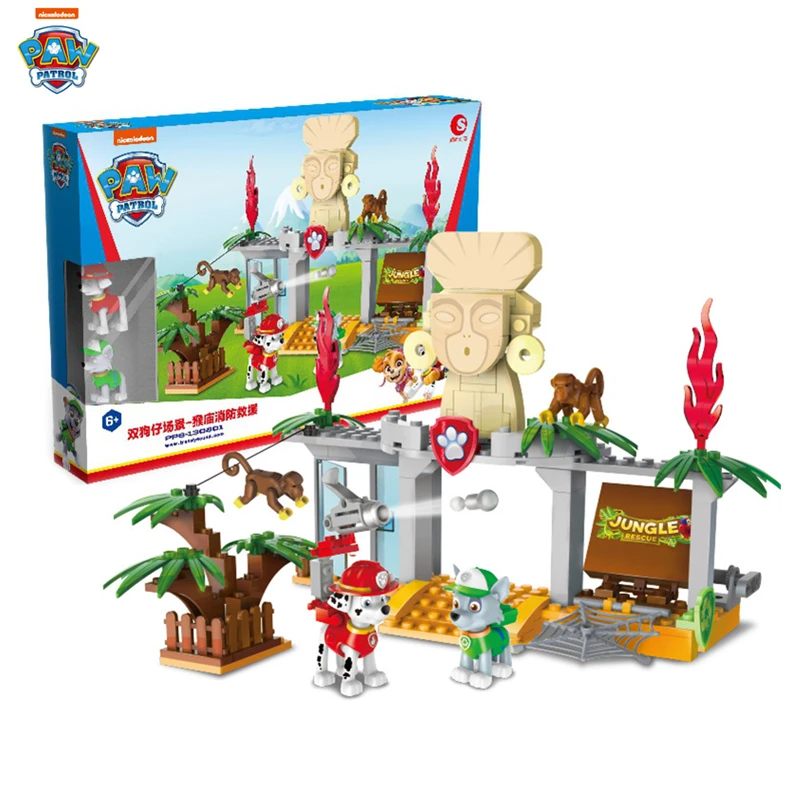 Paw Patrol Birthday Gift Set Puppy Patrol Building Block Scene Assembled Fire Rescue Model Child Building Block Toy Child Gift
Paw Patrol Birthday Gift Set Puppy Patrol Building Block Scene Assembled Fire Rescue Model Child Building Block Toy Child Gift