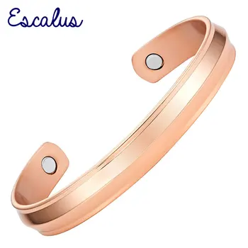 Escalus Powerful Pure Copper Women's Bangle Magnetic Bangles For Health Healing Jewelry Fashion bracelet Wristband
Escalus Powerful Pure Copper Women's Bangle Magnetic Bangles For Health Healing Jewelry Fashion bracelet Wristband
