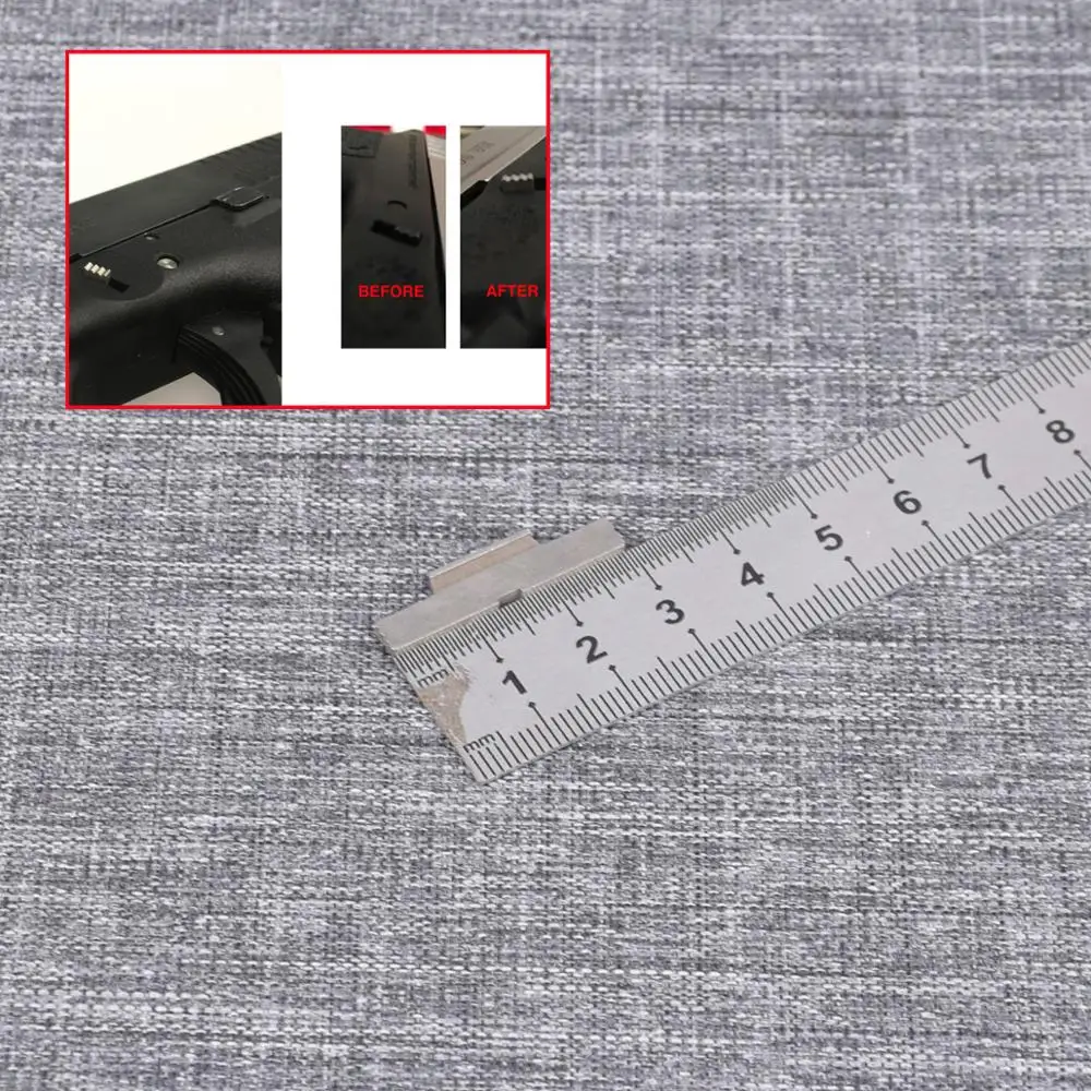 Tactical Extended Stainless Steel Glock Slide Lock Lever for ALL Glock Models Gen 1 2 3 4 Glock17 Glock18 Glock19 Glock22 etc
Tactical Extended Stainless Steel Glock Slide Lock Lever for ALL Glock Models Gen 1 2 3 4 Glock17 Glock18 Glock19 Glock22 etc