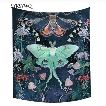 bohemian tapestry butterfly wall cloth phychedelic tapis mural wandkleed polyester fabric wall carpet
bohemian tapestry butterfly wall cloth phychedelic tapis mural wandkleed polyester fabric wall carpet