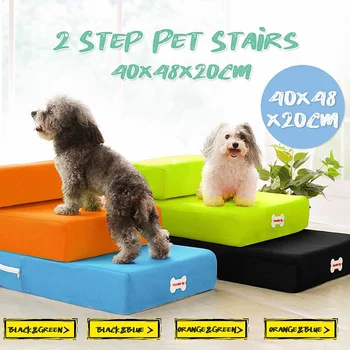 Pet Stairs 2 Ladder Dog House Puppy Cat Bed Steps Mesh Foldable Detachable Pet Bed Cat Dog Ramp Puppy Supplies
Pet Stairs 2 Ladder Dog House Puppy Cat Bed Steps Mesh Foldable Detachable Pet Bed Cat Dog Ramp Puppy Supplies