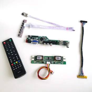 For HSD220MKW1-A00/A01 T.V56 controller board VGA HDMI AV USB RF LCD display panel 4CCFL 30Pin LVDS Remote+Inverter+keyboard Kit
For HSD220MKW1-A00/A01 T.V56 controller board VGA HDMI AV USB RF LCD display panel 4CCFL 30Pin LVDS Remote+Inverter+keyboard Kit