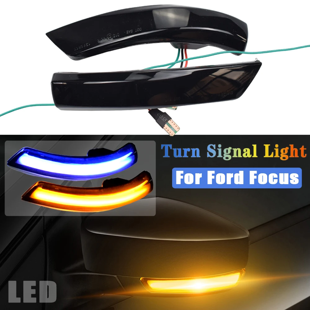 LED Dynamic Turn Signal Light Flowing Water Blinker For Ford Focus 2 MK2 Focus 3 MK3 3.5 Mondeo MK4 Flashing Light
LED Dynamic Turn Signal Light Flowing Water Blinker For Ford Focus 2 MK2 Focus 3 MK3 3.5 Mondeo MK4 Flashing Light