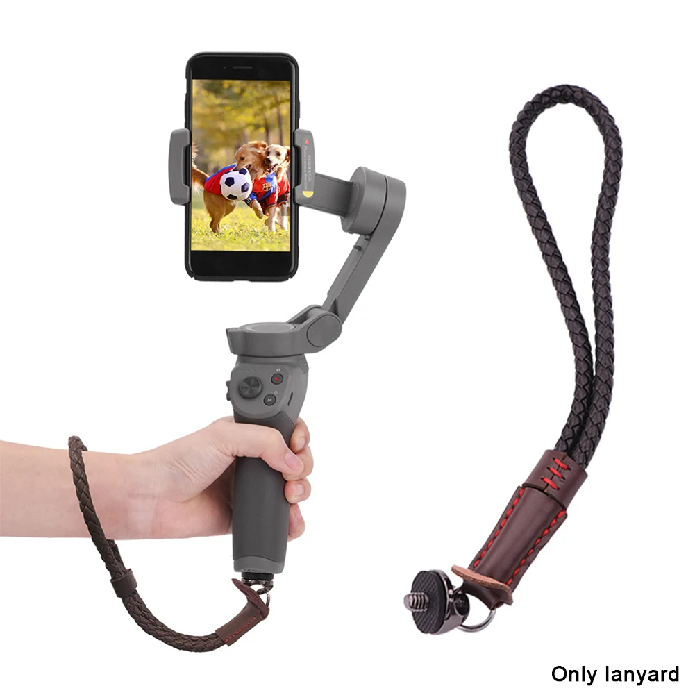 Grip With Base Handheld Gimbal Adjustable Protection Camera Hand Strap Durable Sling Accessories Leather For OSMO Mobile 3
Grip With Base Handheld Gimbal Adjustable Protection Camera Hand Strap Durable Sling Accessories Leather For OSMO Mobile 3