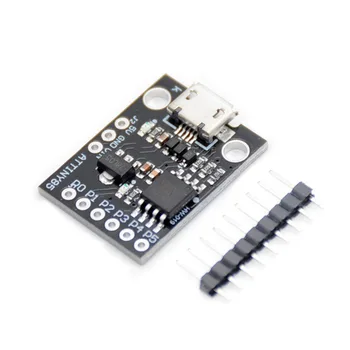 Taidacent 5 Pcs ATTINY85 Module Digispark Kickstarter ATTINY85 Micro USB 5v/7-35v Extra Power Supply Development Board 
Taidacent 5 Pcs ATTINY85 Module Digispark Kickstarter ATTINY85 Micro USB 5v/7-35v Extra Power Supply Development Board