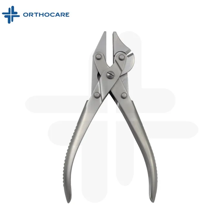 

Flat Nosed Parallel Pliers for k wire Cutter Orthopedic Surgical Instruments