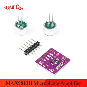 1pcs MAX9813H Microphone Amplifier Module CJMCU-9813 Fixed Gain Integrated Bias Dual Input Amplifier Module 4.5V to 5.5V
1pcs MAX9813H Microphone Amplifier Module CJMCU-9813 Fixed Gain Integrated Bias Dual Input Amplifier Module 4.5V to 5.5V