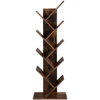 MDF Bookshelf Rack Standing Book Storage Organizer Wooden Tree Book Shelf Living Room Furniture for Books Movies Video Games CDs
MDF Bookshelf Rack Standing Book Storage Organizer Wooden Tree Book Shelf Living Room Furniture for Books Movies Video Games CDs