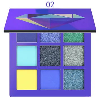 2019 9 Colors Glitter Eyeshadow Palette Metallic Matte Eye Makeup Lasting Diamond Bright Makeup Set
2019 9 Colors Glitter Eyeshadow Palette Metallic Matte Eye Makeup Lasting Diamond Bright Makeup Set