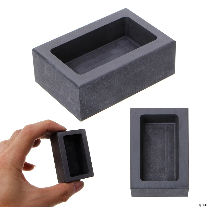 Graphite Crucible Ingot Mold Oven Fusion Cast Melting 150g Gold Bar Molds Tools
Graphite Crucible Ingot Mold Oven Fusion Cast Melting 150g Gold Bar Molds Tools
