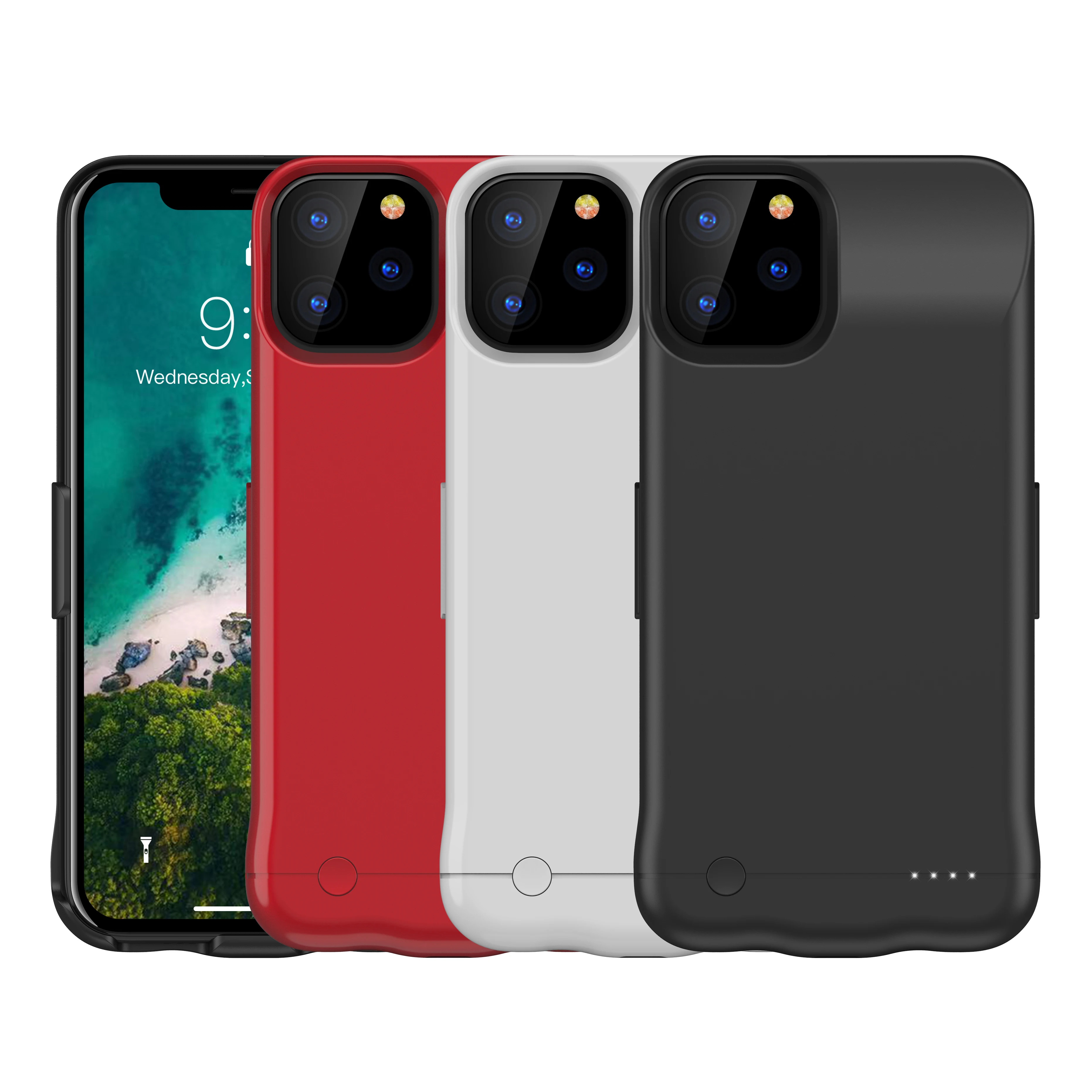 Battery Charger Case For iPhone 11 Pro Max Battery Case Power Bank Charging Cover For iPhone 11 Charger Slim External Back Pack
Battery Charger Case For iPhone 11 Pro Max Battery Case Power Bank Charging Cover For iPhone 11 Charger Slim External Back Pack