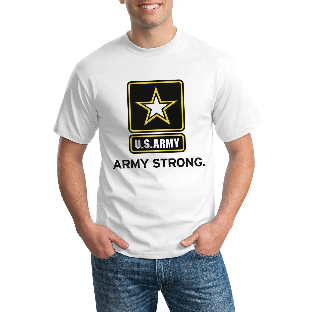 Men tshirts Army Strong Printing Cotton Soft Breathable Mens t shirts Top Casual Fashion Street Wear Camping Fishing
Men tshirts Army Strong Printing Cotton Soft Breathable Mens t shirts Top Casual Fashion Street Wear Camping Fishing