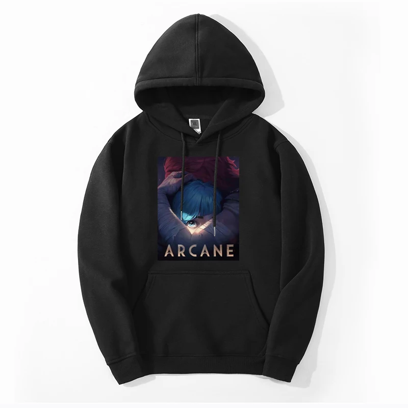 Arcane Hot Anime Cartoon Autumn Men's Harajuku Cool Sweatshirts Hoodie Fleece Warm Clothing Breathable Clothes Oversize Pullover
Arcane Hot Anime Cartoon Autumn Men's Harajuku Cool Sweatshirts Hoodie Fleece Warm Clothing Breathable Clothes Oversize Pullover