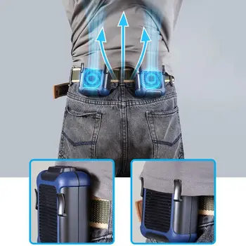 USB Mini Fan Rechargeable Waist Clip Fan with 3-Level Speed, Adjustable Wind Direction, Portable Fan for Outdoor Camping Hiking
USB Mini Fan Rechargeable Waist Clip Fan with 3-Level Speed, Adjustable Wind Direction, Portable Fan for Outdoor Camping Hiking