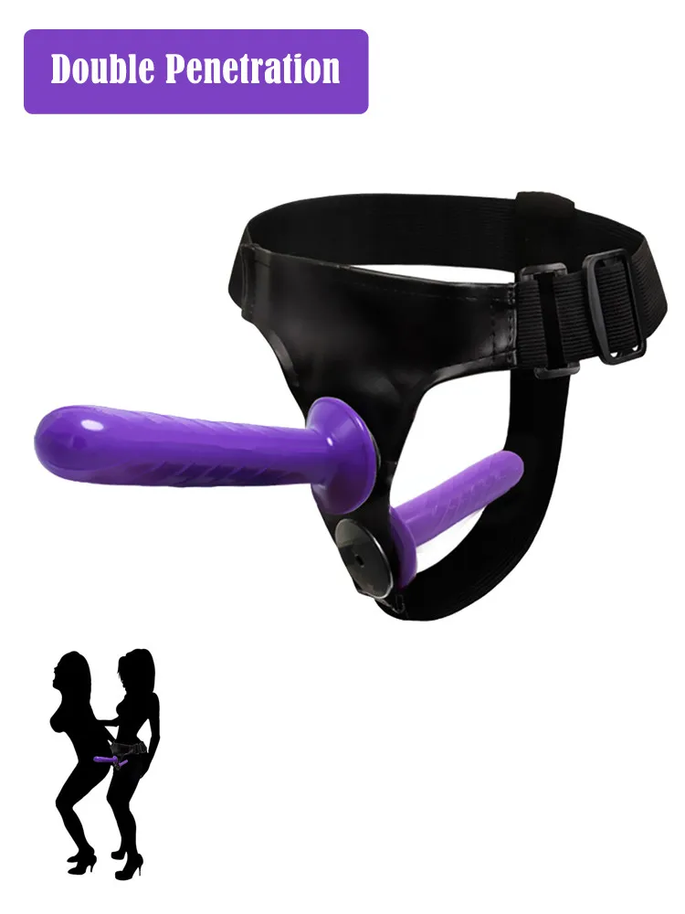 Двойной Страпон Orion Double strap-on Bad Kitty 05714740000 - Bad Kitty - Страпоны с дополнительной стимуляцией - Купить