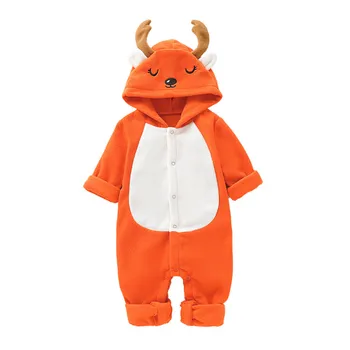 Winter Baby Kids Coral Fleece Rompers Long Sleeve Girls Boys Cartoon Hooded Christmas Jumpsuit Orange Warm Pajamas Sleepwear
Winter Baby Kids Coral Fleece Rompers Long Sleeve Girls Boys Cartoon Hooded Christmas Jumpsuit Orange Warm Pajamas Sleepwear