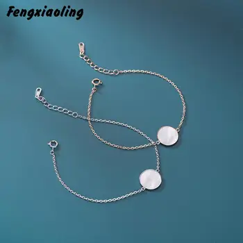 Fengxiaoling 925 Sterling Silver Bracelet High Quality Shell Bauhinia Flowers Charm Bracelets Simple Student Gift Silver Jewelry
Fengxiaoling 925 Sterling Silver Bracelet High Quality Shell Bauhinia Flowers Charm Bracelets Simple Student Gift Silver Jewelry