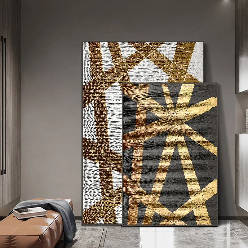 Abstract Gold Foil Painting Canvas Print Luxury Posters and Prints Canvas Wall Decor Art Picture for Living Room Home Decoration
Abstract Gold Foil Painting Canvas Print Luxury Posters and Prints Canvas Wall Decor Art Picture for Living Room Home Decoration