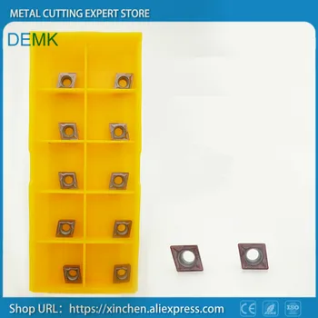 Knife free shipping CCMT060204 VP15TF/CCMT060208 lathe boring tool small hole turning tool blade blade For Mitsubishi 10PCS
Knife free shipping CCMT060204 VP15TF/CCMT060208 lathe boring tool small hole turning tool blade blade For Mitsubishi 10PCS