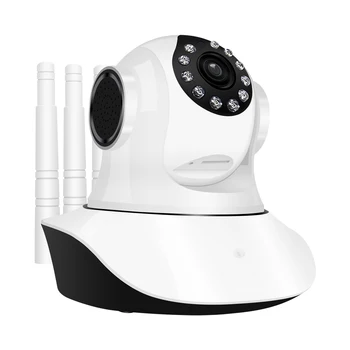 1080P FHD Smart Wifi PT Security IP Camera Two Way Audio Intercom Night Vision Motion Detection TF Storage Surveillance Camera
1080P FHD Smart Wifi PT Security IP Camera Two Way Audio Intercom Night Vision Motion Detection TF Storage Surveillance Camera