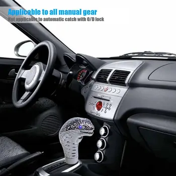 Universal Auto Car Manual Gear Shift Knob Stick Led Eyes Chrome Cobra Snake Cool Shift Lever For Toyota Honda Ford KIA
Universal Auto Car Manual Gear Shift Knob Stick Led Eyes Chrome Cobra Snake Cool Shift Lever For Toyota Honda Ford KIA