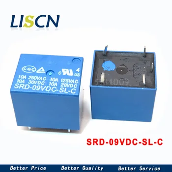 10Pcs 9V DC Power Relay SRD-09VDC-SL-C T73-9V SRD-9VDC-SL-C 5Pin PCB Type In stock SRD-9VDC
10Pcs 9V DC Power Relay SRD-09VDC-SL-C T73-9V SRD-9VDC-SL-C 5Pin PCB Type In stock SRD-9VDC