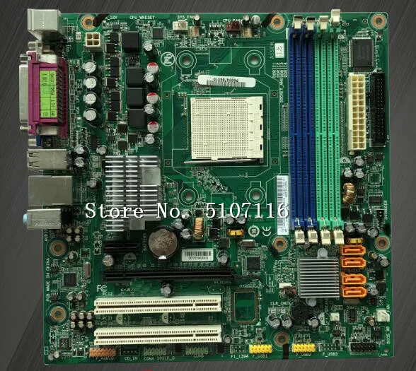 Фото Материнская плата высокого качества для настольного компьютера 780G L-A780 M2RS780MH AM2 DDR2