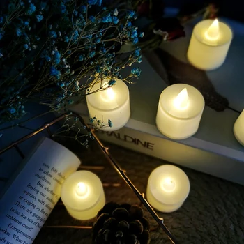 24pcs Creative LED Candle Flameless Flickering Electrical Wax LED Candle For Wedding Party Home Christmas Decor Party Supplies
24pcs Creative LED Candle Flameless Flickering Electrical Wax LED Candle For Wedding Party Home Christmas Decor Party Supplies