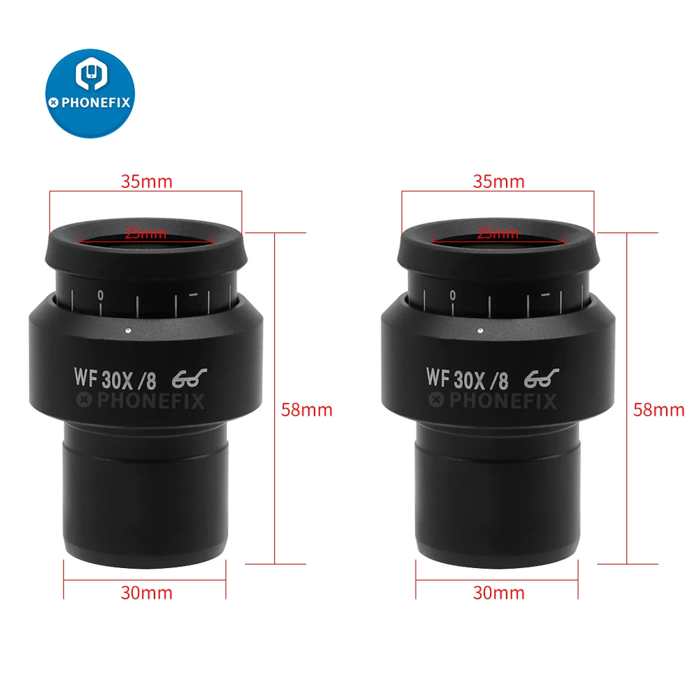 Microscope Eyepiece WF30X/8 Microscope Lens Accessories Wide Angle Lens Monocular Oculars for Binocular Trinocular Microscopio
Microscope Eyepiece WF30X/8 Microscope Lens Accessories Wide Angle Lens Monocular Oculars for Binocular Trinocular Microscopio