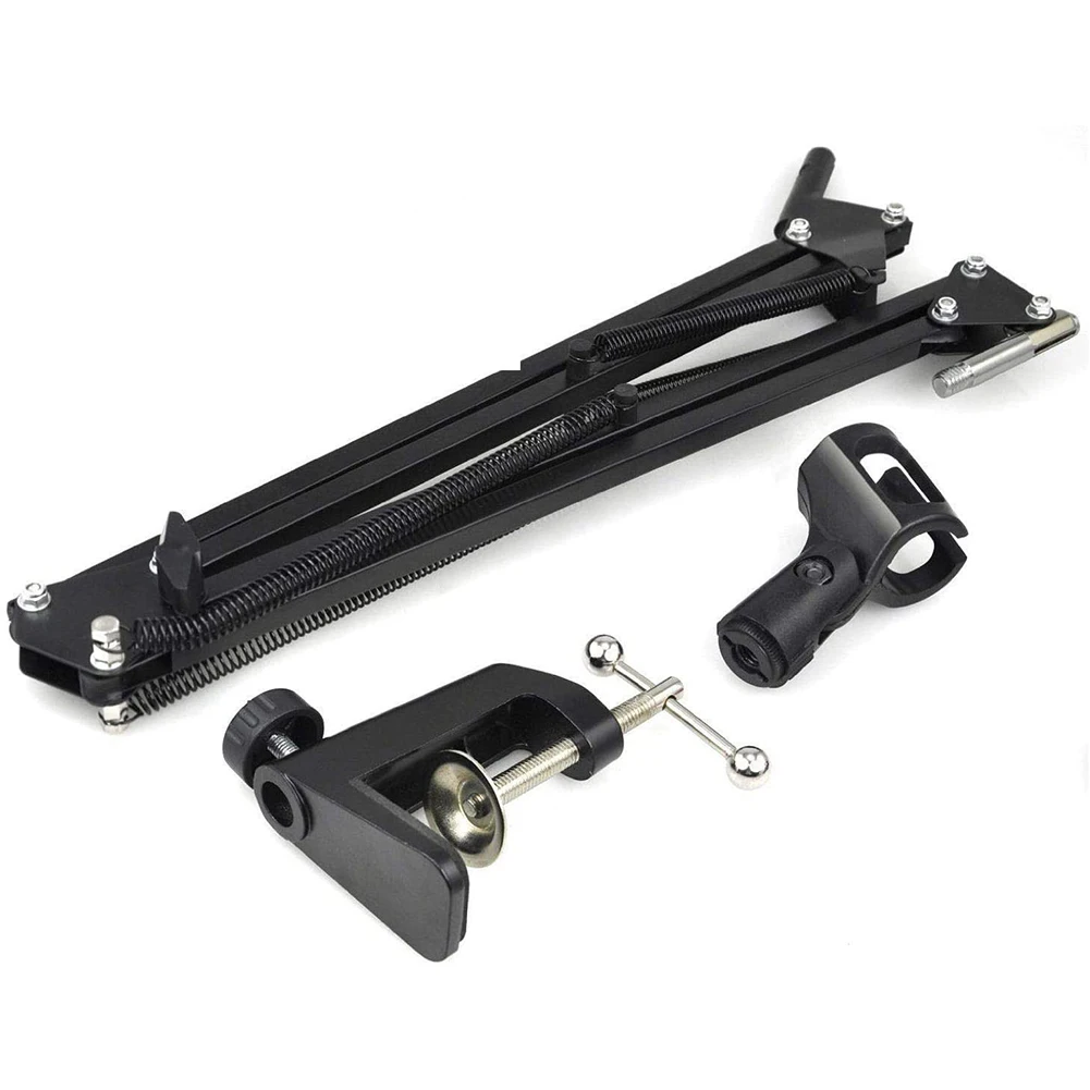 AdjusMicrophone Scissor Arm Stand NB-35 With A Spider Cantilever Bracket Universal Shock Mount Mic Holder Table Mounting Clamp
AdjusMicrophone Scissor Arm Stand NB-35 With A Spider Cantilever Bracket Universal Shock Mount Mic Holder Table Mounting Clamp
