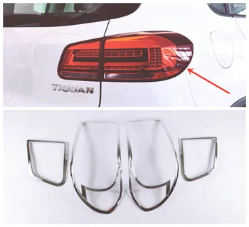 For Tiguan 2015 ABS Chrome Car Tail Lights Rear Lamps Decoration Frame Cover Trim accessories car styling 4pcs
For Tiguan 2015 ABS Chrome Car Tail Lights Rear Lamps Decoration Frame Cover Trim accessories car styling 4pcs