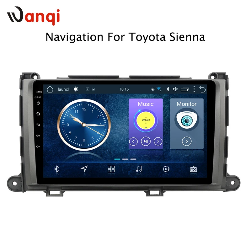 9 inch Android 8.1 Quad Core Full Touch car navigation and entertainment system for Toyota Sienna 2010-2014 support SWC RDS
9 inch Android 8.1 Quad Core Full Touch car navigation and entertainment system for Toyota Sienna 2010-2014 support SWC RDS