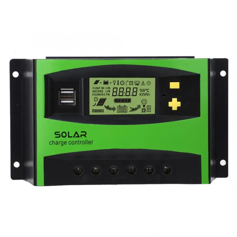 PWM Solar Charge Controller 40A 12V/24V Charging Regulators LCD Display IP32 28-10AWG
PWM Solar Charge Controller 40A 12V/24V Charging Regulators LCD Display IP32 28-10AWG
