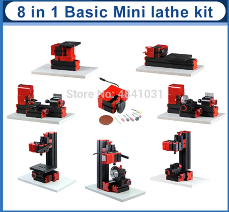 Z8000 8 in 1 Kit, DIY 24W Basic Mini lathe kit,24W 20,000r/min, Standardized children education,BEST Gift
Z8000 8 in 1 Kit, DIY 24W Basic Mini lathe kit,24W 20,000r/min, Standardized children education,BEST Gift