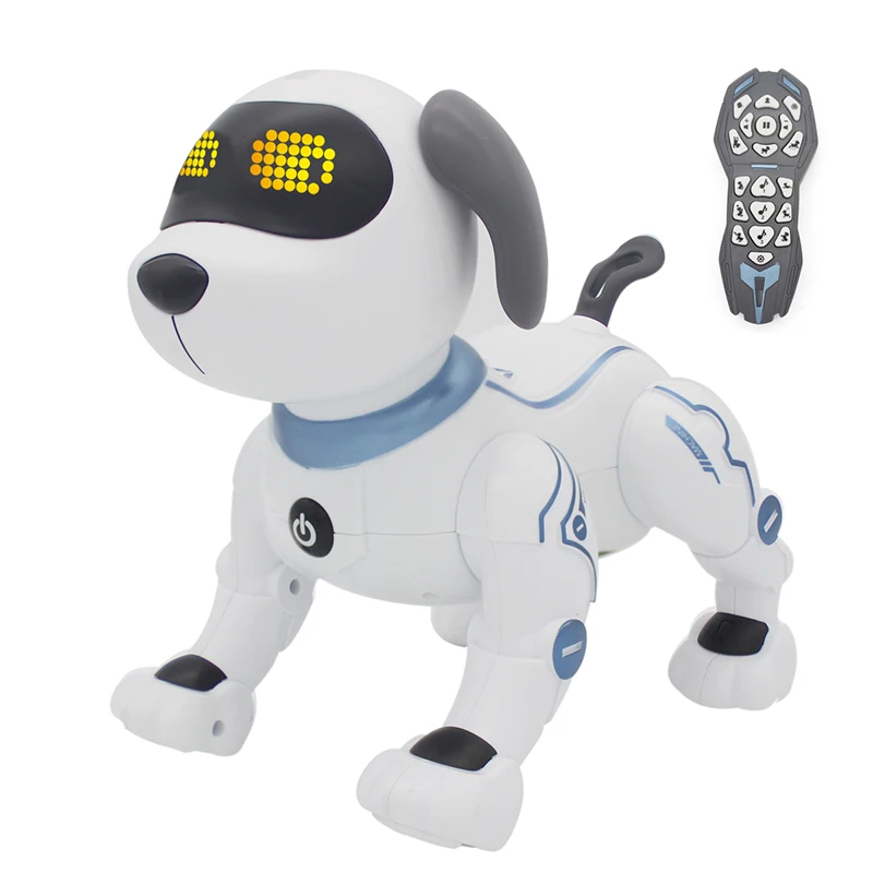 

Remote Control Dog RC Robotic Stunt Puppy Toys Handstand Push-up Electronic Pets Dancing Programmable Robot With Sound For Kids