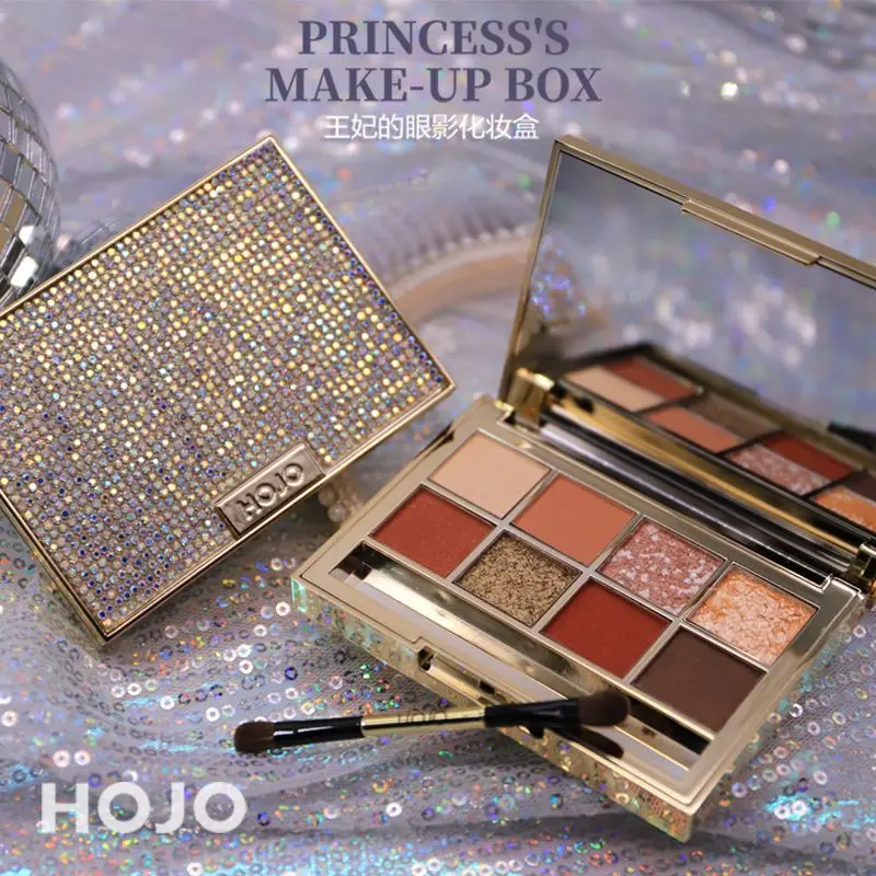 HOJO Eye Shadow Makeup Box Does Not Drop Powder And Does Not Smudge Eye Shadow Tray
HOJO Eye Shadow Makeup Box Does Not Drop Powder And Does Not Smudge Eye Shadow Tray
