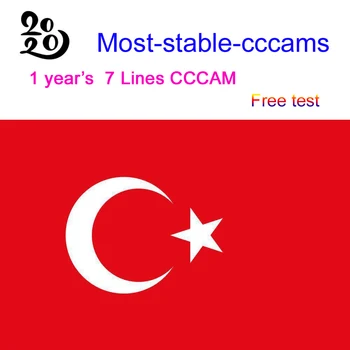 Special for Turkey Europe 7 lines HD AV Cable for Satellite Receiver Cccam lines of 1 year DVB-S2 Europe clines for Free Sat V
Special for Turkey Europe 7 lines HD AV Cable for Satellite Receiver Cccam lines of 1 year DVB-S2 Europe clines for Free Sat V