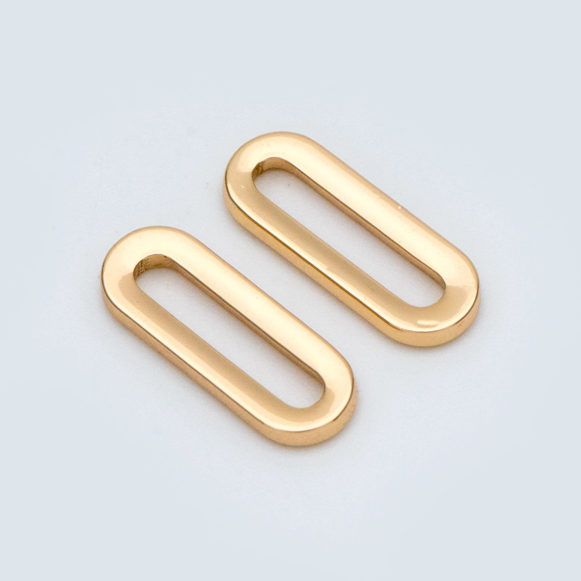 10pcs Gold Oval Link Charms 15mm, Stainless Steel Long Oval Hoops, Geometric Hoop Circle Connector Pendants (GB-724)
10pcs Gold Oval Link Charms 15mm, Stainless Steel Long Oval Hoops, Geometric Hoop Circle Connector Pendants (GB-724)