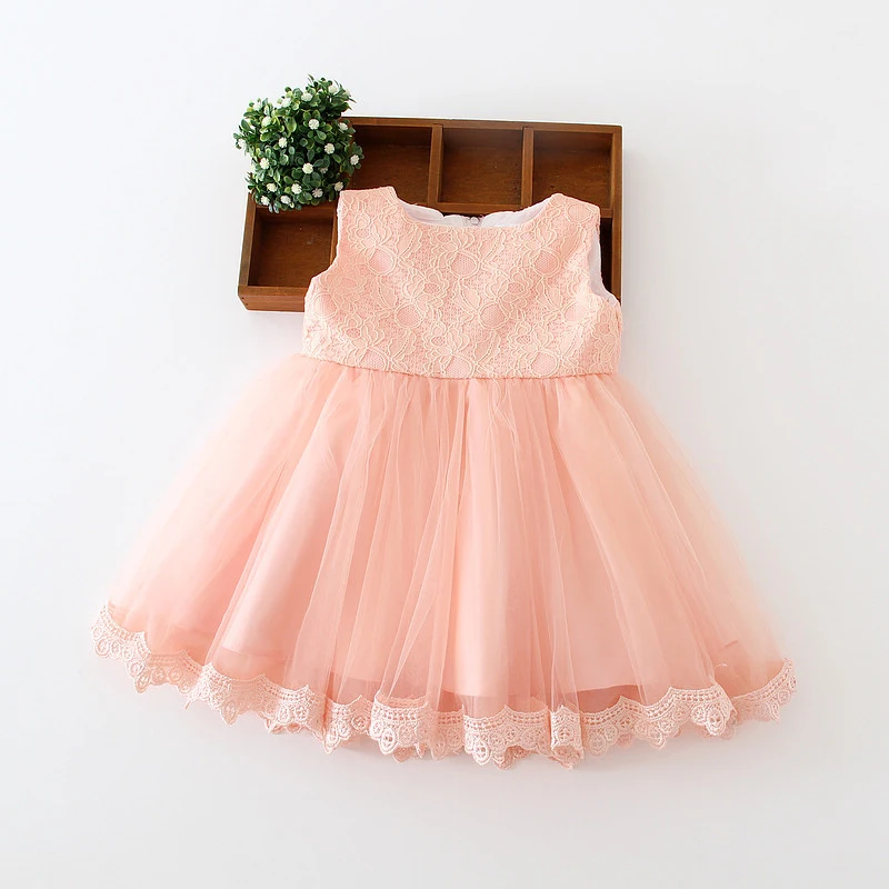 

Baby Girl Dress Flower Girl Outfits Tulle Lace Wedding Party Bridesmaid Clothes Newborn Christening Gown Baby Baptismal Dress