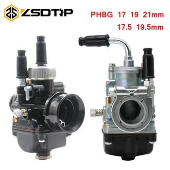 ZSDTRP 17mm 19mm 21mm Dellorto PHBG DS AD Black Racing Carburetor Carb DIO JOG 50cc 90cc BWS100 for Puch Yamaha Zuma Motorcycle
ZSDTRP 17mm 19mm 21mm Dellorto PHBG DS AD Black Racing Carburetor Carb DIO JOG 50cc 90cc BWS100 for Puch Yamaha Zuma Motorcycle