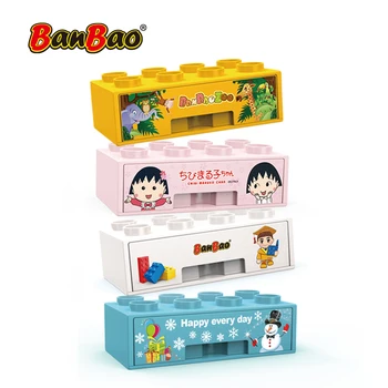 BanBao Multifunction DIY Creative Candy Colour Cute Building Blocks Stackable Storage Box MOC Toys for Children Christmas Gifts
BanBao Multifunction DIY Creative Candy Colour Cute Building Blocks Stackable Storage Box MOC Toys for Children Christmas Gifts
