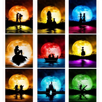 DIY Painting By Numbers Cartoon moonlight Oil Coloring By Numbers Children Wall Art Canvas Picture Hand Painted Home Decor Gift
DIY Painting By Numbers Cartoon moonlight Oil Coloring By Numbers Children Wall Art Canvas Picture Hand Painted Home Decor Gift